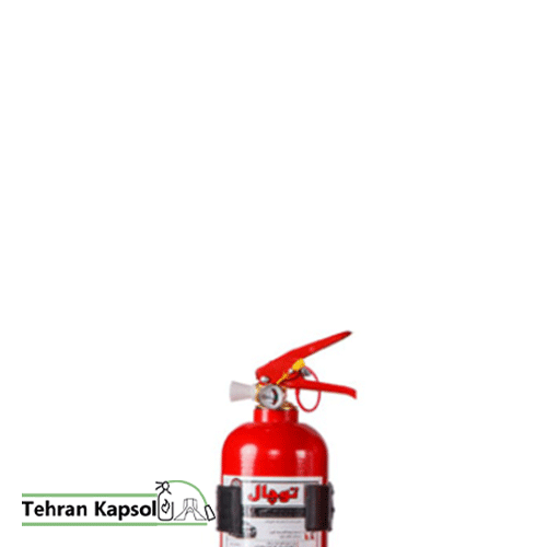 کپسول آتش نشانی 2 کیلوگرمی پودر و گاز توچال